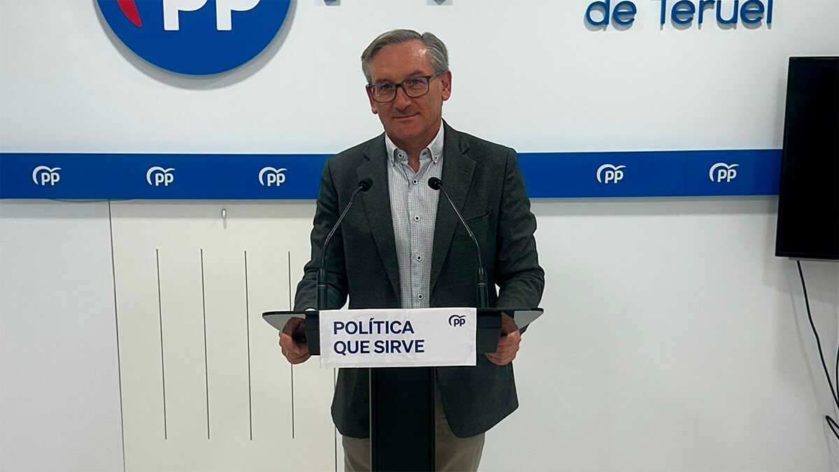 El PP culpa al PSOE de deteriorar la imagen de Teruel tras el informe de la UCO