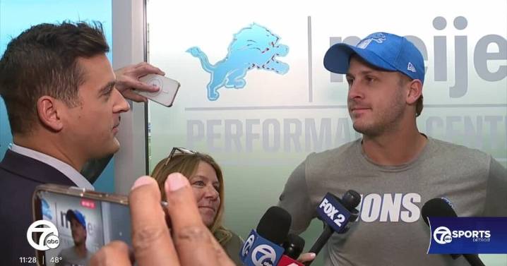 Jared Goff, Dan Campbell talk about Lions 'go time' as Lions' November stretch begins
