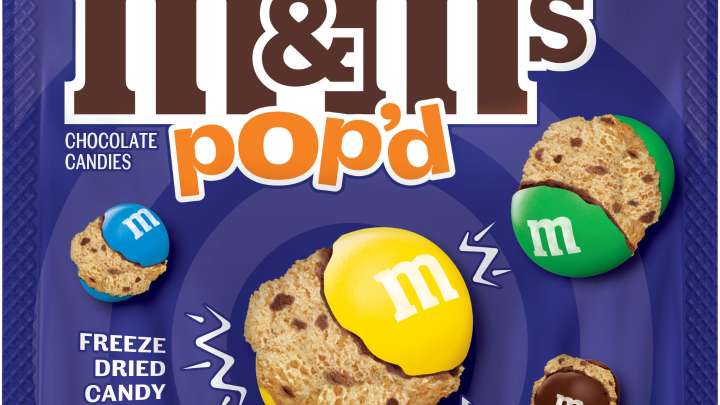 M&M's new Pop'd Caramel candies pop when you eat them