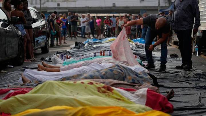 Brasil: ascienden a 132 los muertos en Río de Janeiro tras el operativo contra Comando Vermelho