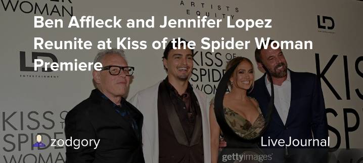 Ben Affleck and Jennifer Lopez Reunite at Kiss of the Spider Woman Premiere: ohnotheydidnt