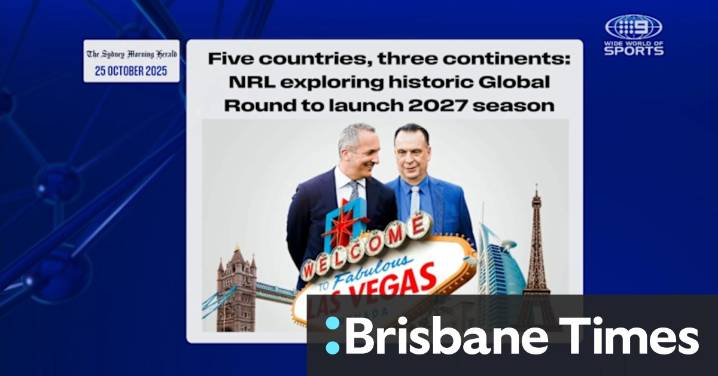NRL eyes mega worldwide launch in 2027