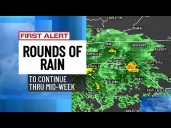 First Alert: Chilly and rainy start to the week across Charlotte Metro