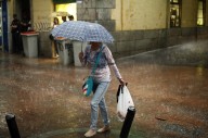 Un frente frío provocará este domingo lluvias y un descenso generalizado de las temperaturas