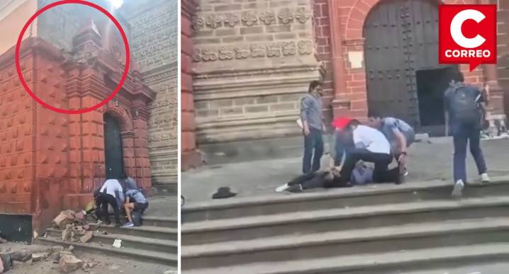 Tragedia en Ayacucho: colapso en iglesia colonial deja un muerto y varios heridos