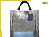 Prada’s metallic tote bag costs Rs 2.73 lakh, but people see bus floors