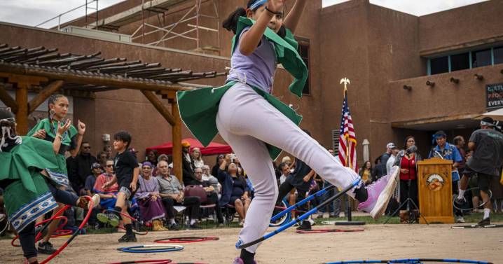 Albuquerque residents celebrate Indigenous Peoples’ Day amid political tension in Washington