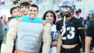 Military father surprises son during El Paso high school football game