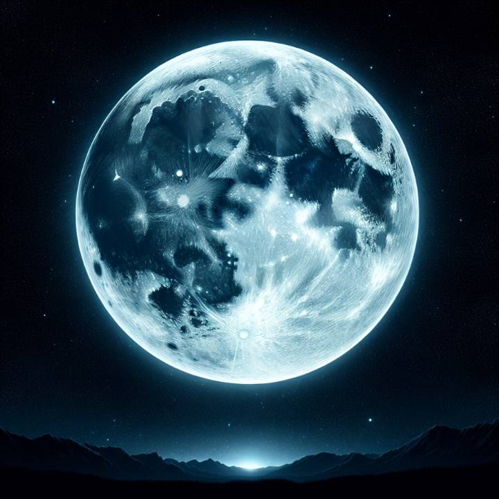 Lunar Marvel: October's Supermoon Graces the Night Sky