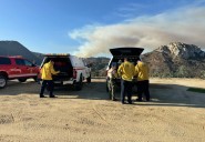 Brush fire burning in North County with potential to grow to 250 acres