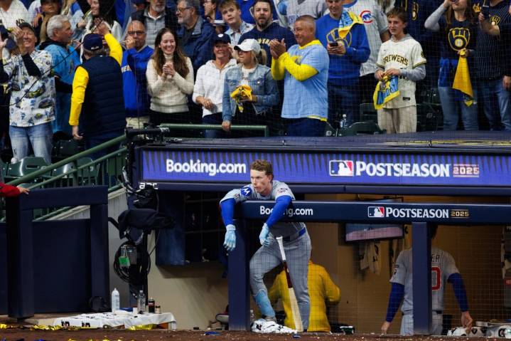 NLDS Game 5: Chicago Cubs lose to Milwaukee Brewers 3