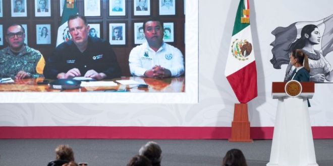 No se escatimará en el apoyo a población afectada por lluvias, asegura Sheinbaum