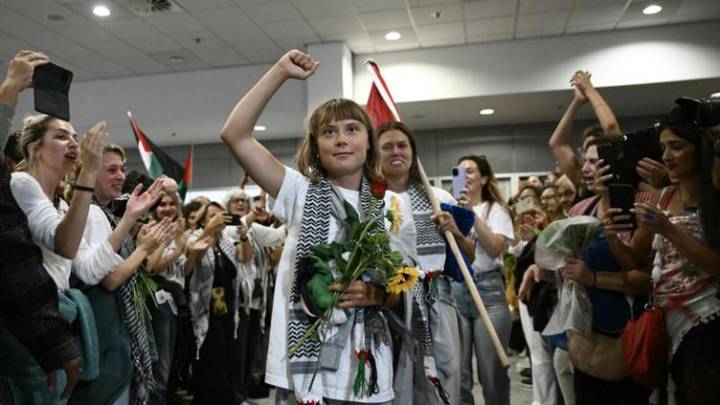 Deportaron a Greta Thunberg y a 170 activistas de Israel
