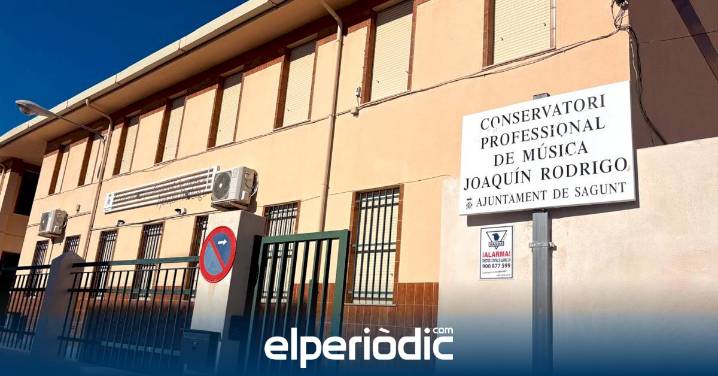 La Generalitat asigna 322.000 euros al mantenimiento del Conservatorio Joaquín Rodrigo de Sagunto