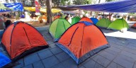Inician supervisores de S-22 tercera semana de protesta