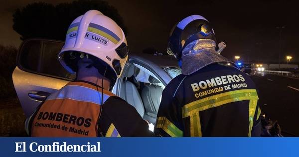 Herida grave una mujer de 24 años en un accidente de tráfico en Fuenlabrada (Madrid)