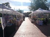 El Bulevar del Arte llena de color y creatividad el Parque Municipal Los Álamos de Bormujos