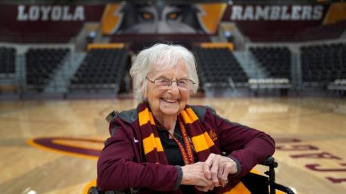 Sister Jean Dolores Schmidt, Loyola Chicago's beloved chaplain, dies at 106