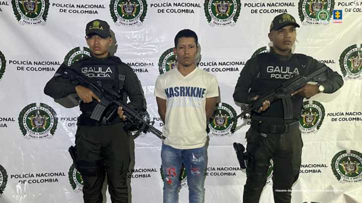 Atrapado disidente de las FARC