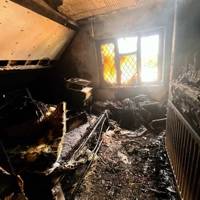 Bedroom completely destroyed in fire caused by vape