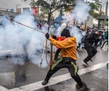 Colombia: disturbios cerca de Embajada de EEUU en Bogotá