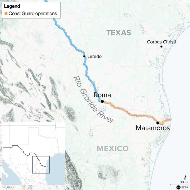 Coast Guard launches ‘Operation River Wall’ on Rio Grande along southern border
