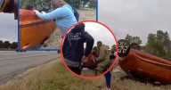 VIDEO: Rescatan con vida a bebé atrapado bajo un vehículo volcado en Fort Worth, Texas; madre e hijo se recuperan favorablemente