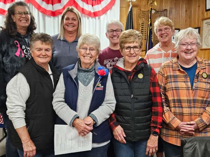Hackensack American Legion Auxiliary members honored