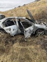 Vehicle fire in Benton County ravine extinguished