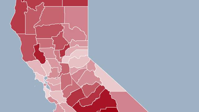 MAP | Northern California SNAP recipients by county