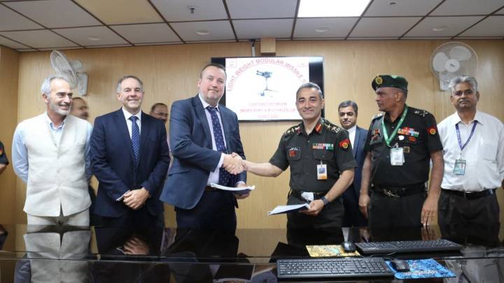 Indian Army signs Thales UK contract for LMM on 15 October 2025 to counter drones