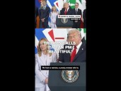 Trumps calls Italian PM 'beautiful'