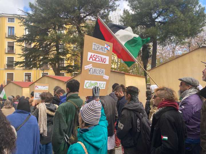 Horas, convocantes y concentración en Cuenca de los paros y huelga de este miércoles por Palestina