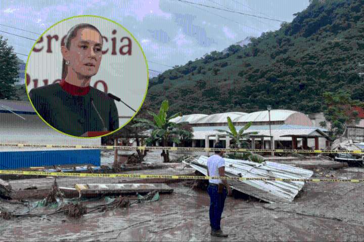 En Hidalgo, este día iniciará la entrega de apoyos federales a los damnificados por las lluvias, según la presidenta Sheinbaum