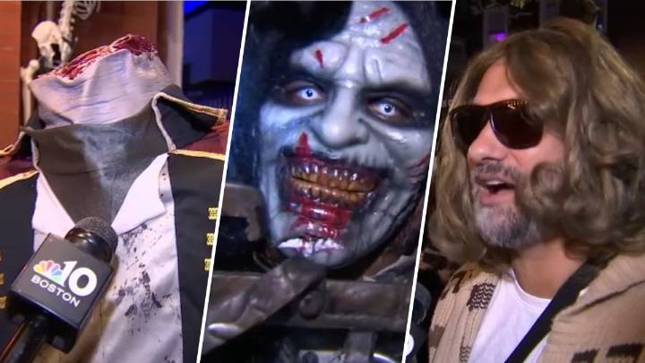 Streets of Salem packed with costumed revelers ahead of Halloween