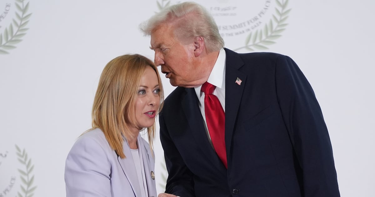Trump, 79, Awkwardly Tells World Leader Giorgia Meloni She’s Beautiful
