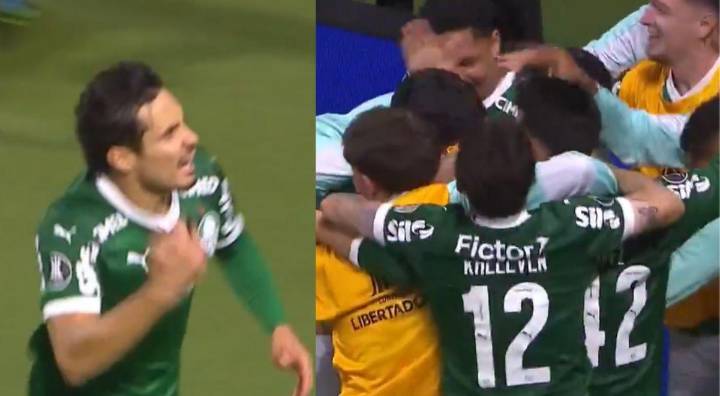 ¡Lo sufre Tiago Nunes! Raphael Veiga anotó el 4-0 de Palmeiras sobre LDU y está cerca de la final