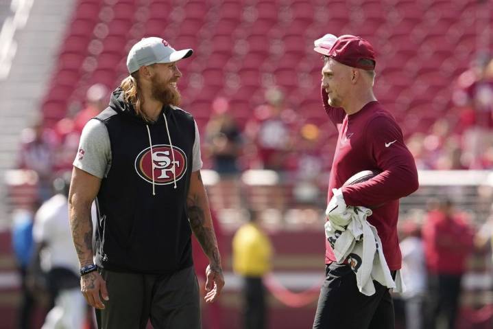 49ers activate star tight end George Kittle from injured reserve ahead of Falcons game