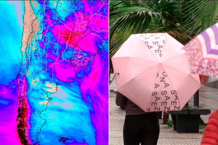 Ciclogénesis se posicionará sobre Entre Ríos y generará tormentas: cuándo será