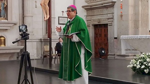 Exhorta vicario general a orar por misioneros en ausencia del Arzobispo