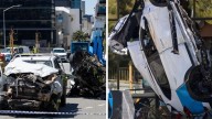 Perth CBD crash: Star Track driver killed as vehicles hit office building