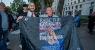 London UKIP protest moves location after police block amid fears of 'serious disorder'