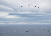 Photos Show US and Allies Staging War Games Near China