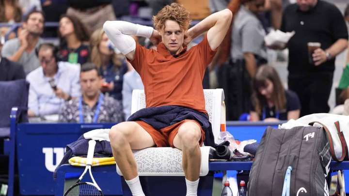 Jannik Sinner Retires Against Tallon Griekspoor At Rolex Shanghai Masters