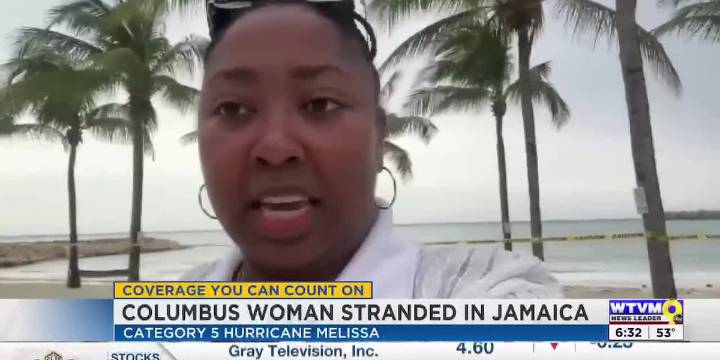 Columbus woman stranded in Jamaica as Hurricane Melissa shuts down island