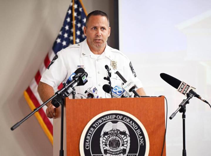 Two officers fired 10 shots on alleged Grand Blanc Mormon church shooter, bodycam video shows