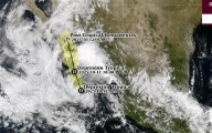 Raymond se debilita a ciclón post-tropical en territorio de México