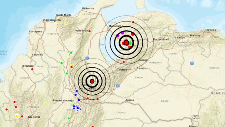 Funvisis reporta cinco sismos de magnitud moderada en Venezuela
