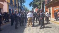 Disuade Policía Estatal bloqueo en Tinoco y Palacios y J. P. García
