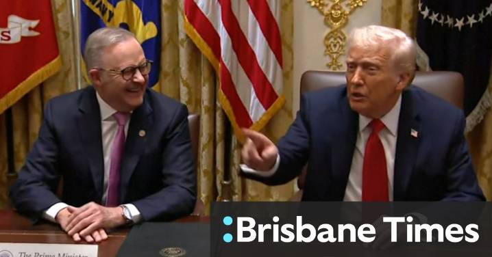 Albanese and Trump finally meet at the White House
